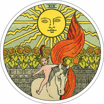 Tarot Original 1909 kortos apvalus leidimas Lo Scarabeo